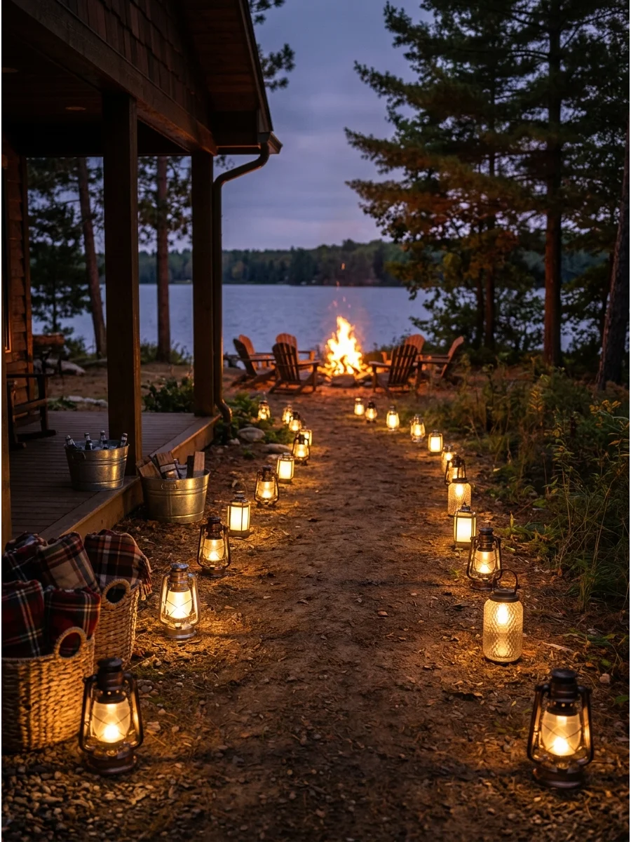 Weather Backup Plan bonfire party ideas