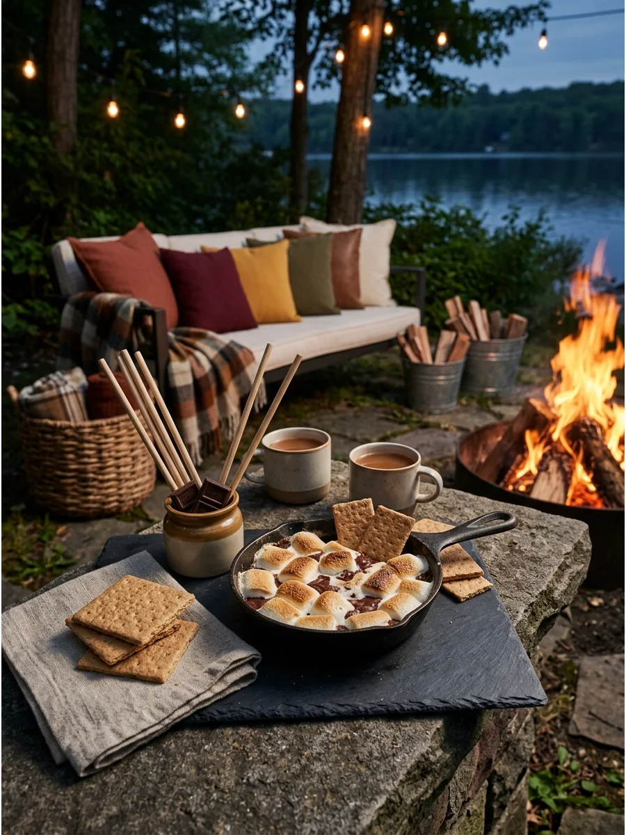 Small Party Dessert bonfire party ideas