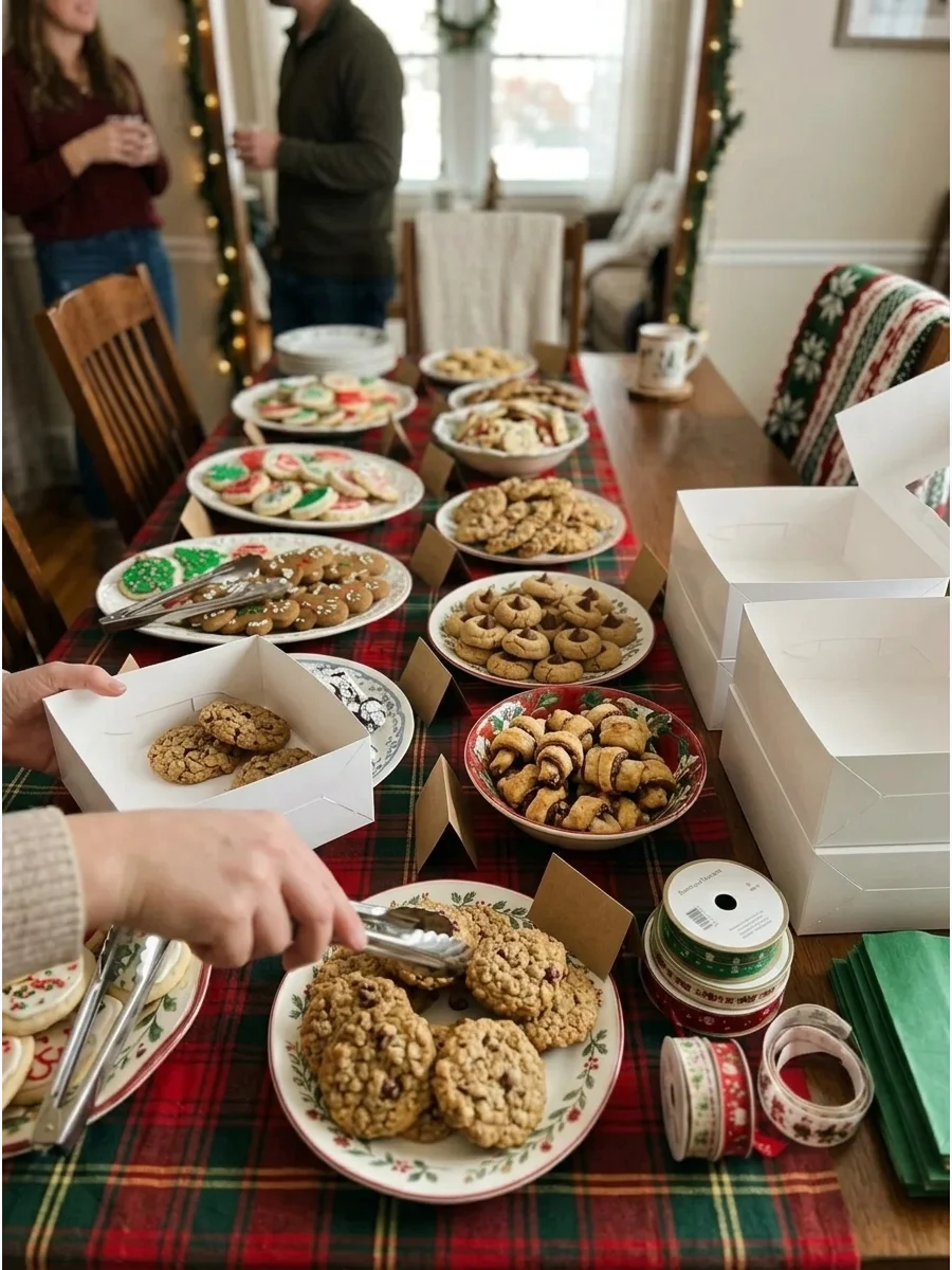 Christmas Cookie Exchange Get Together support view 1