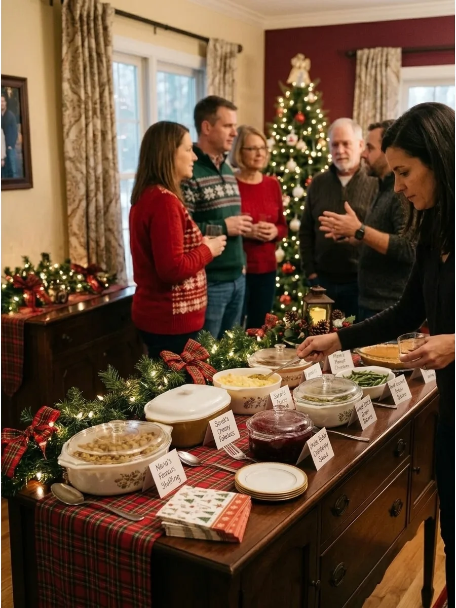 Bring Your Favorite Christmas Dish Night support view 1