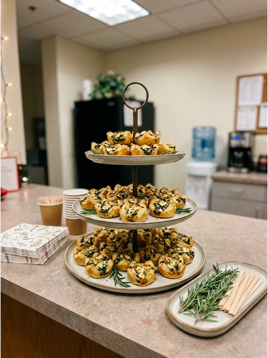 Drink Station christmas party food ideas