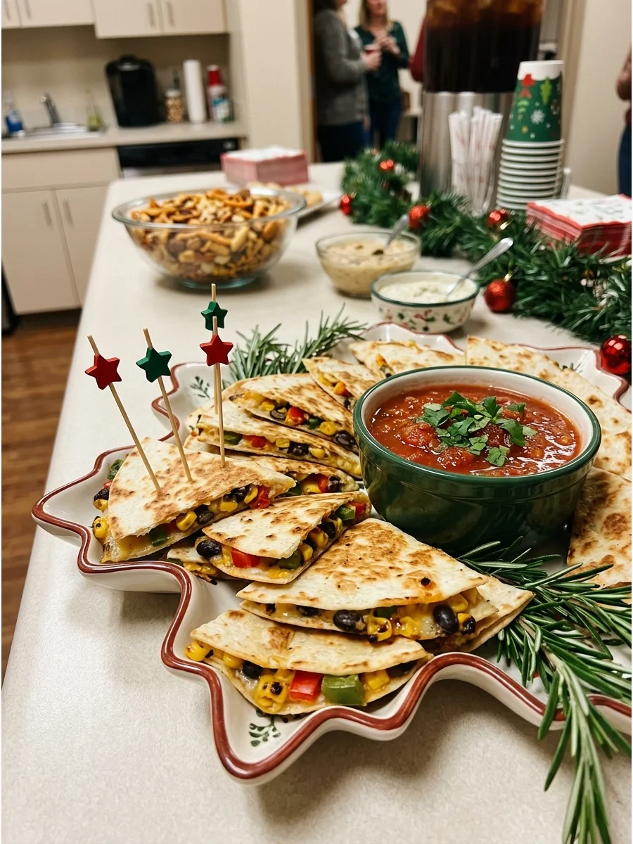 Snack Table christmas party food ideas