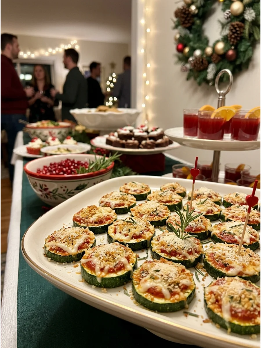 Snack Table christmas party food ideas