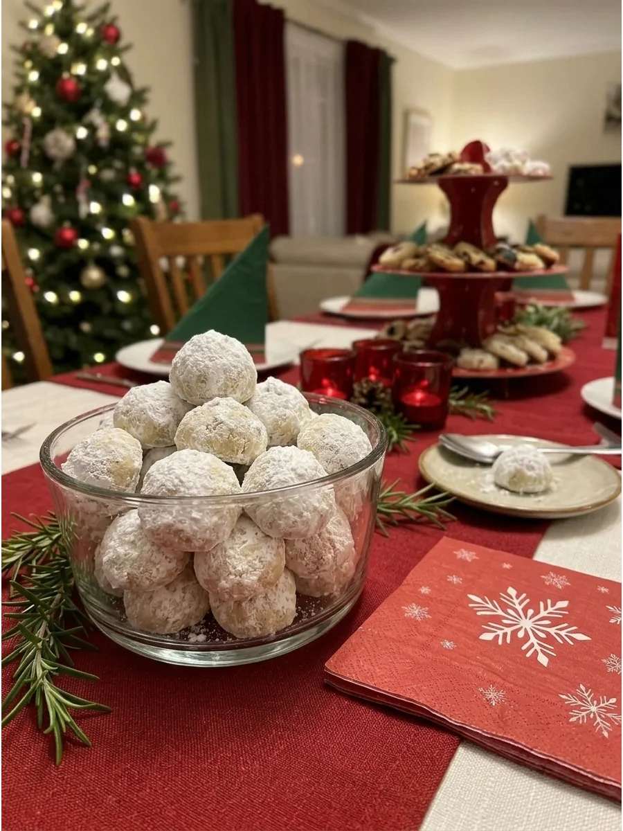 Snowball Cookies support view 1