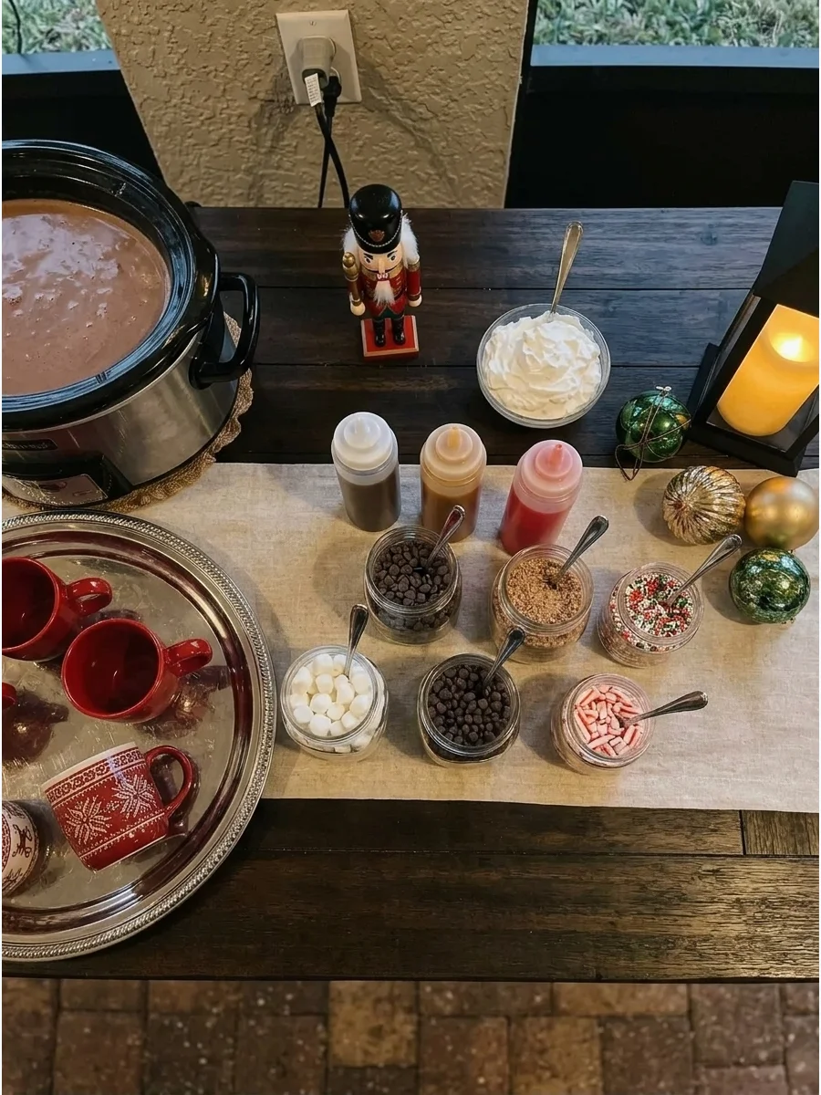 Christmas Hot Cocoa Bar support view 1