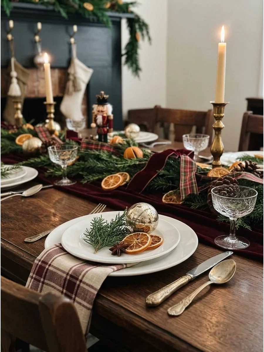Victorian Old-World Christmas Party support view 1