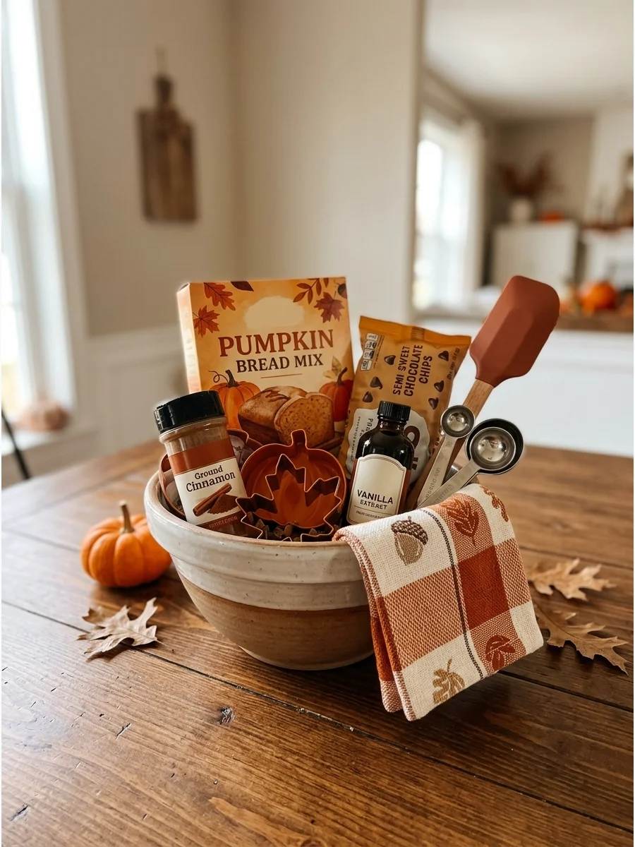 Useful Gift fall gift basket ideas
