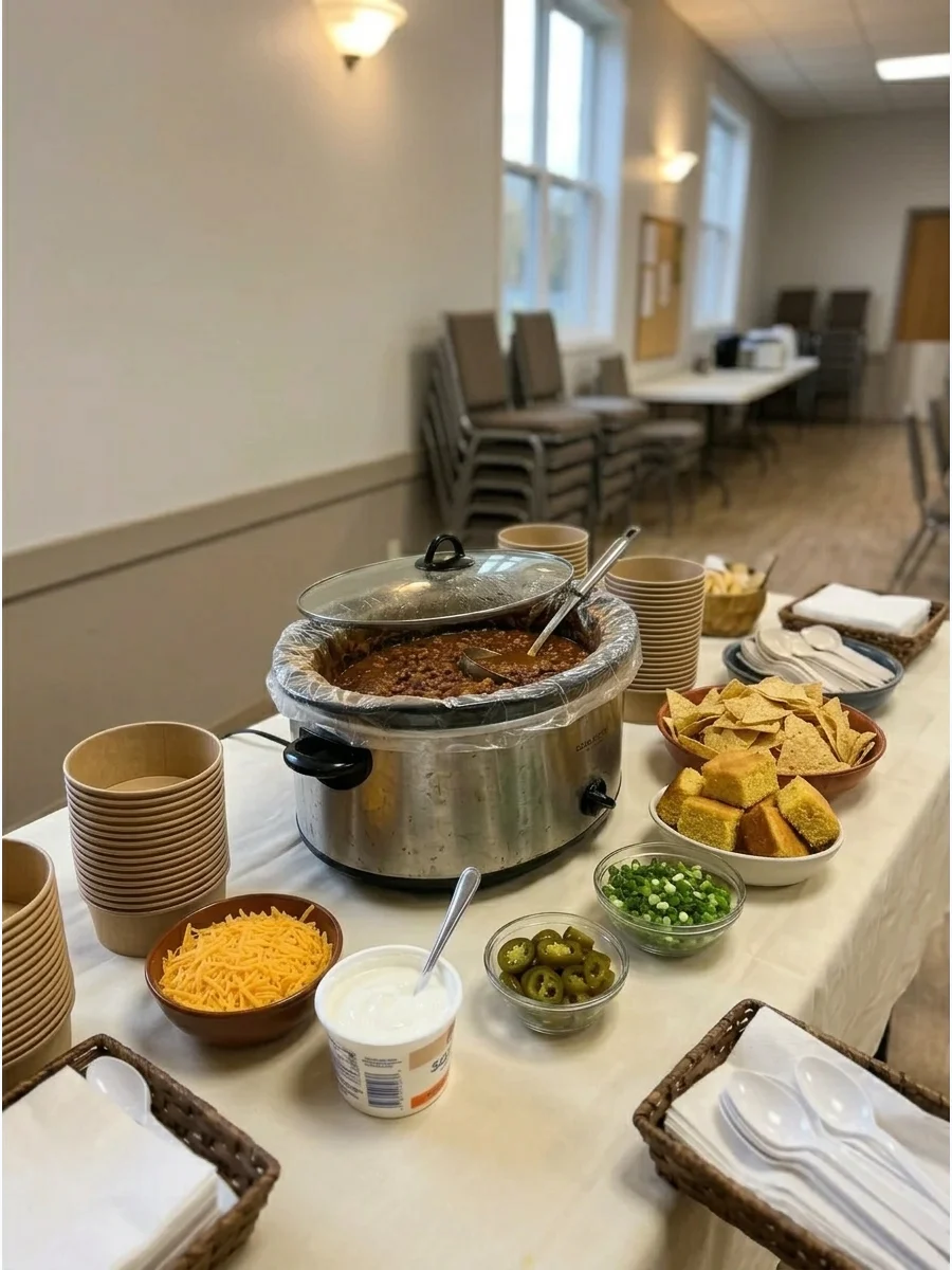 Slow Cooker Fall Chili support view 1
