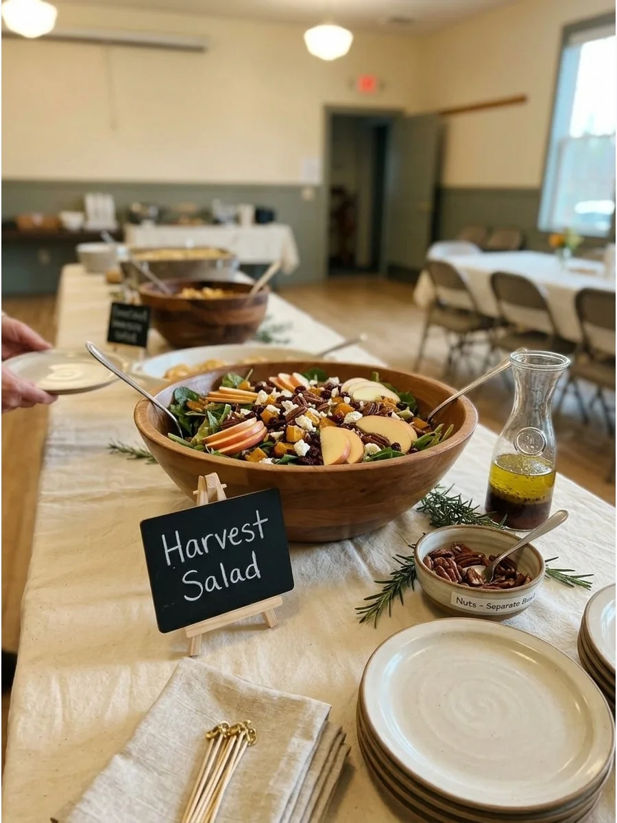 Harvest Salad support view 1