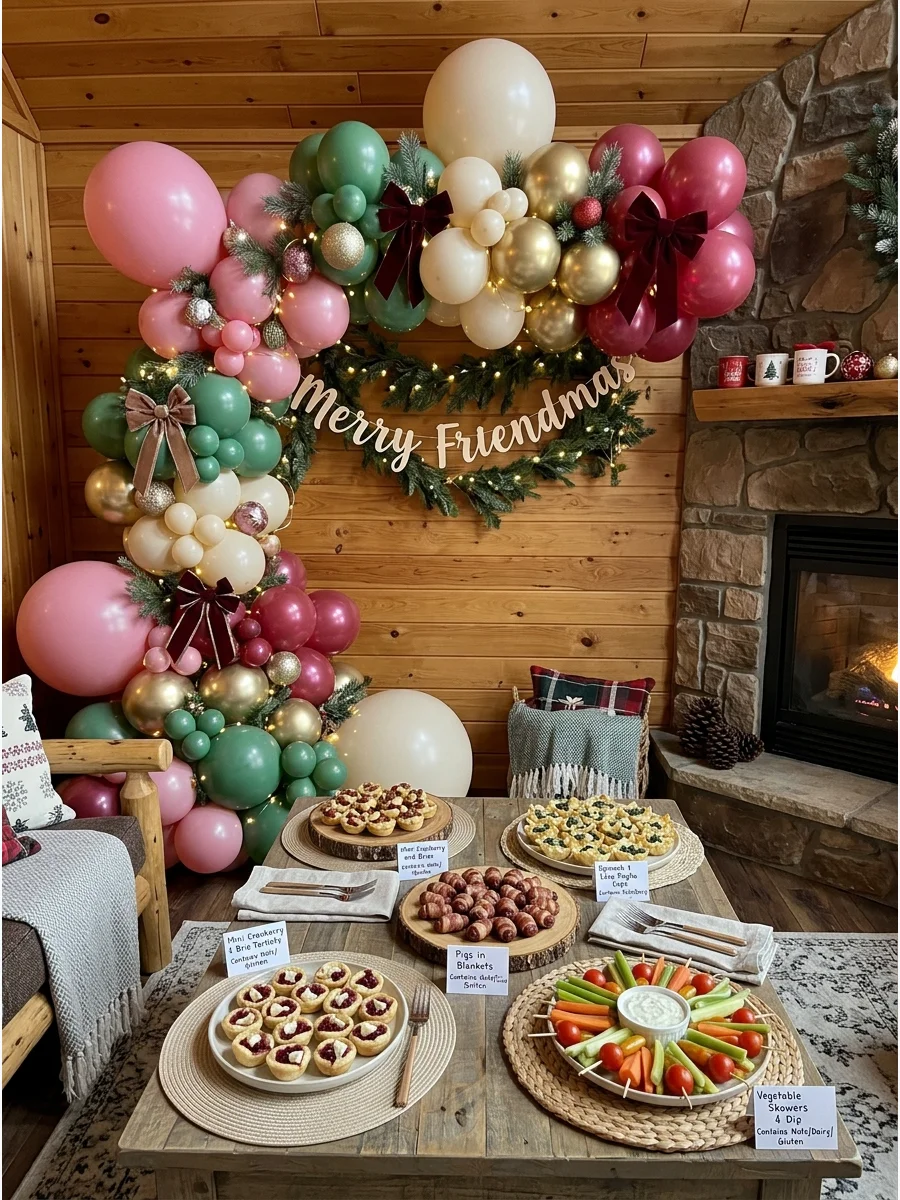 Easy Savory Snack Friendmas party ideas