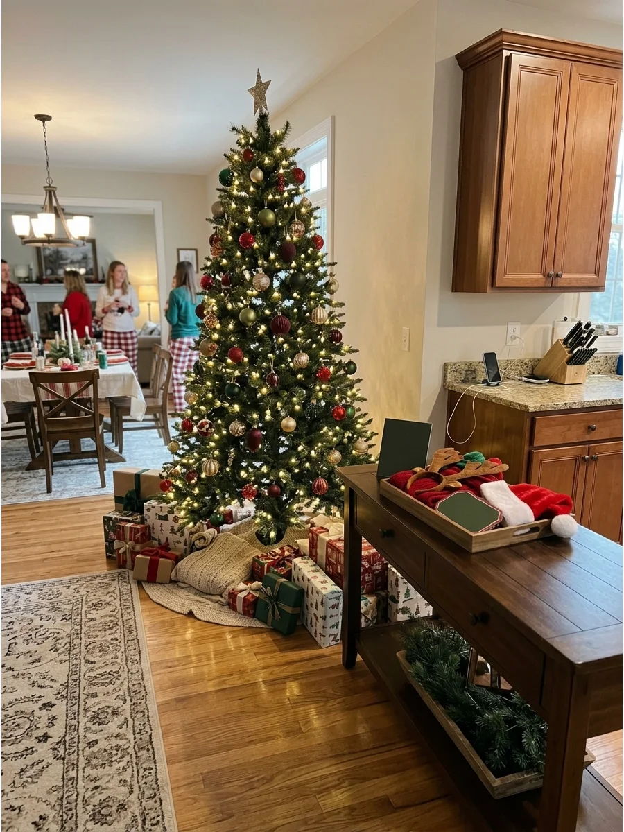 Christmas Tree Friend Photo Station support view 1