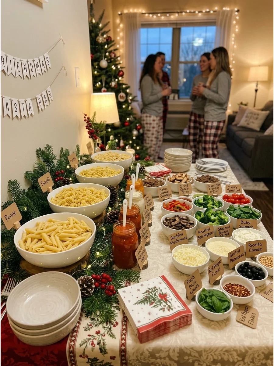 Friendmas Pasta Bar support view 1