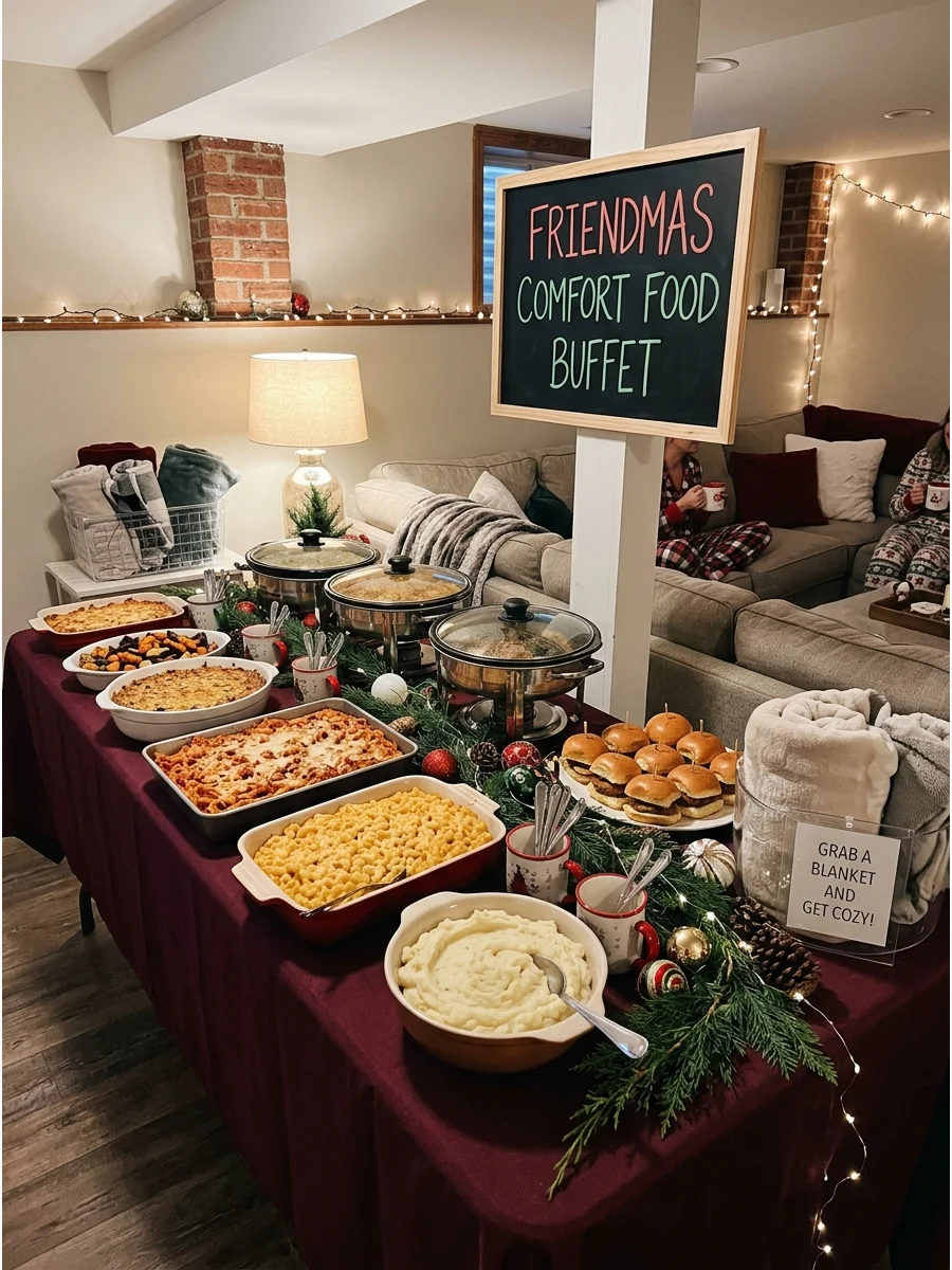 Easy Guest Game Friendmas party ideas