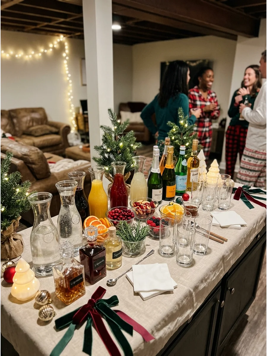 Budget Theme Feature Friendmas party ideas