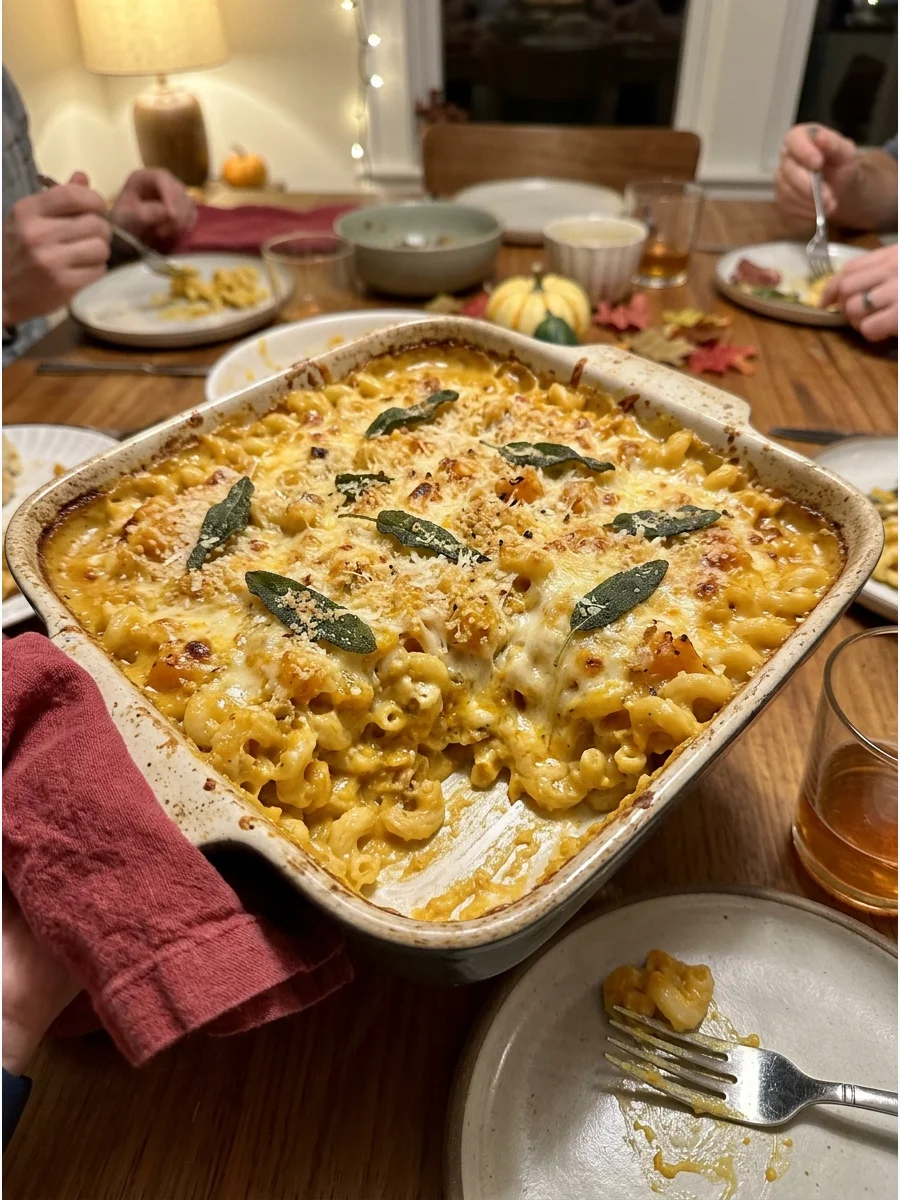 Butternut Squash Mac and Cheese. Blend roasted squash into the cheese sauce for a seasonal version of macaroni and cheese. Sage and Parmesan complement the sweet squash flavor. Fri