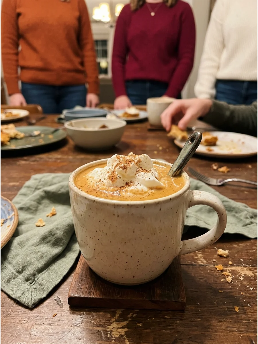Pumpkin Spice Hot Chocolate. Prepare creamy hot chocolate with pumpkin puree, cinnamon, nutmeg, and vanilla. Top it with whipped cream and a sprinkle of pumpkin pie spice. Friendsg
