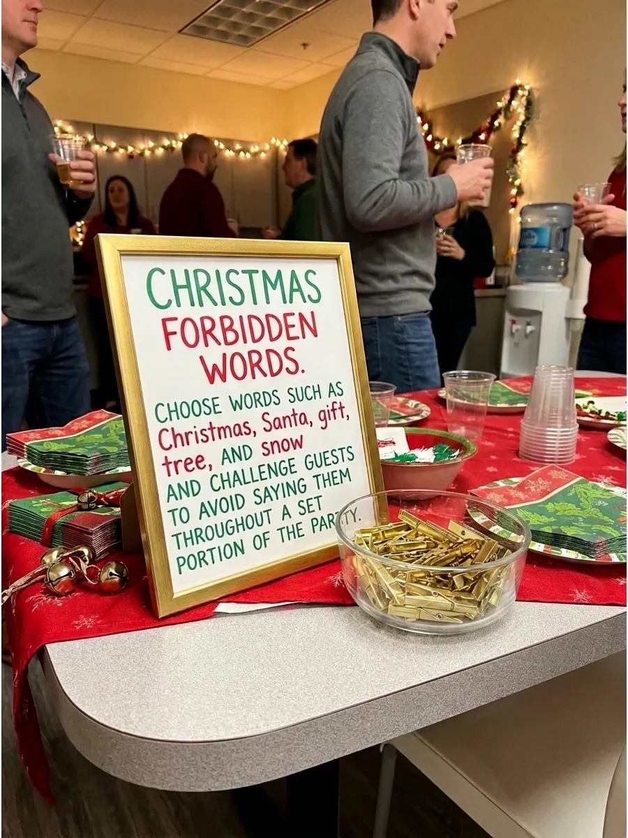 Christmas Forbidden Words support view 1