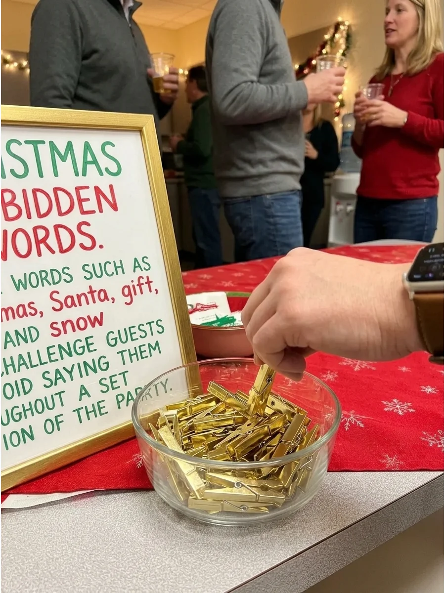Christmas Forbidden Words support view 2