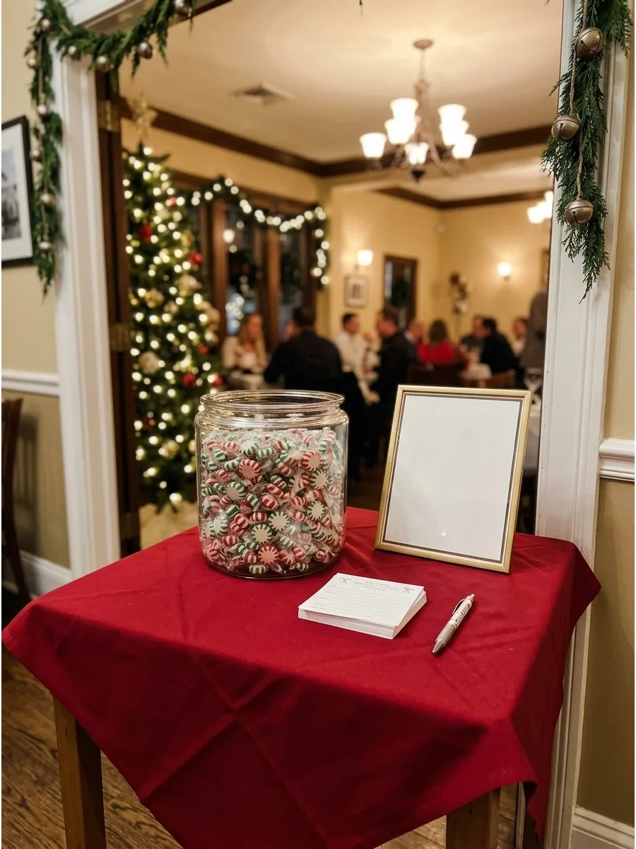 Guess How Many Christmas Candies support view 2