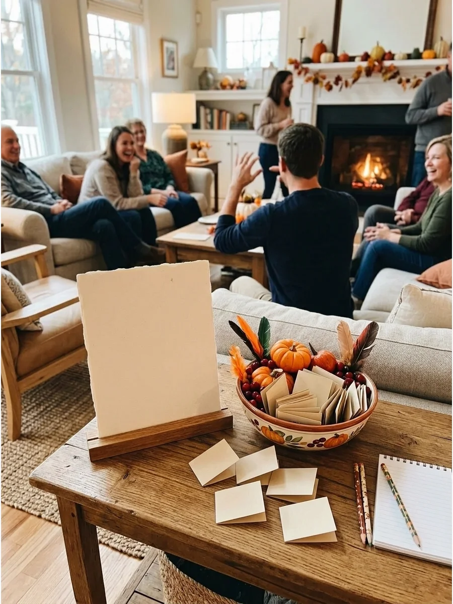 Thanksgiving Charades support view 2