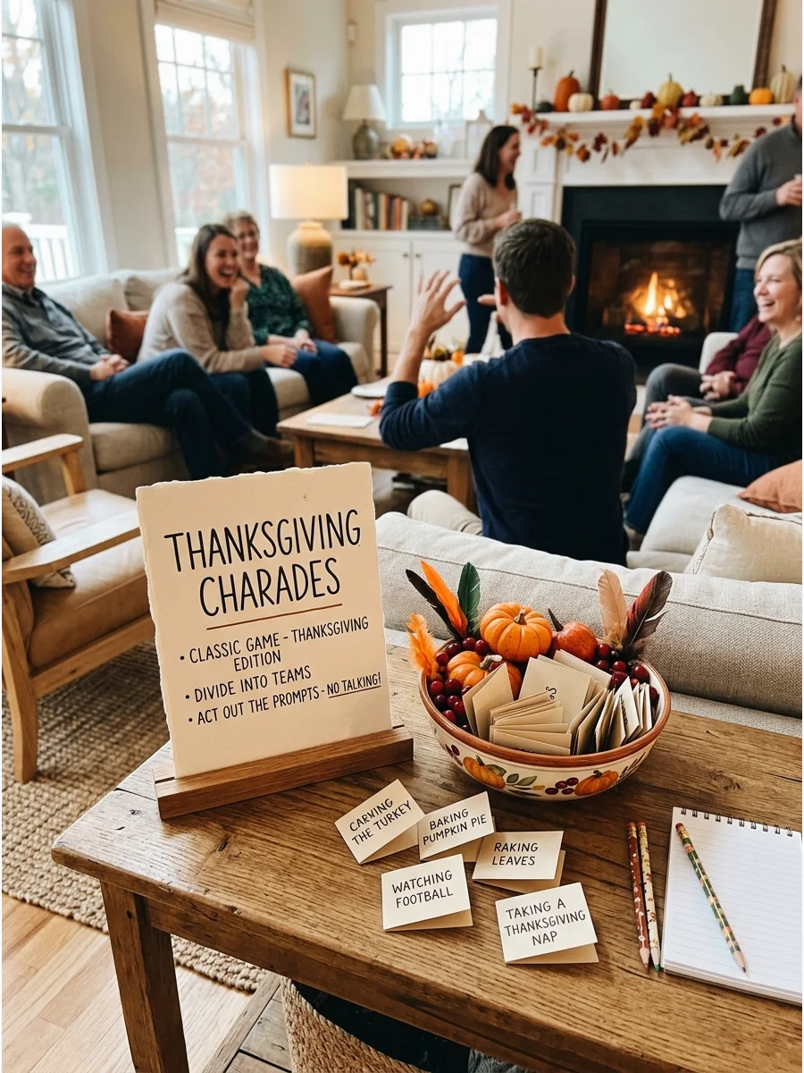 Easy Game fun thanksgiving games