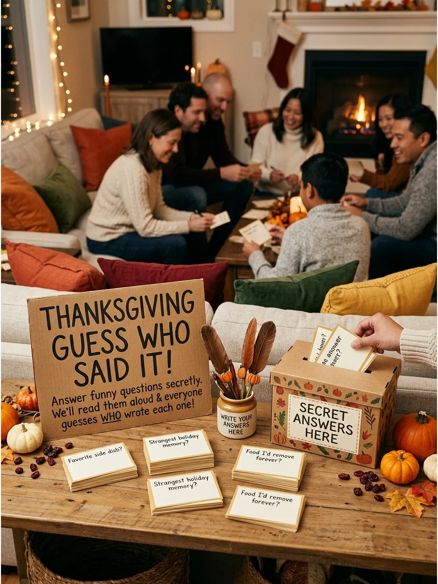 Easy Game fun thanksgiving games