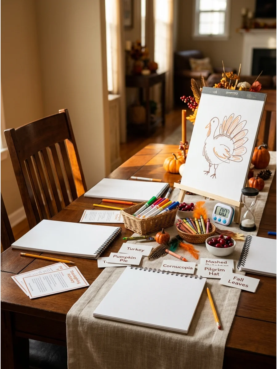 Guest Activity fun thanksgiving games