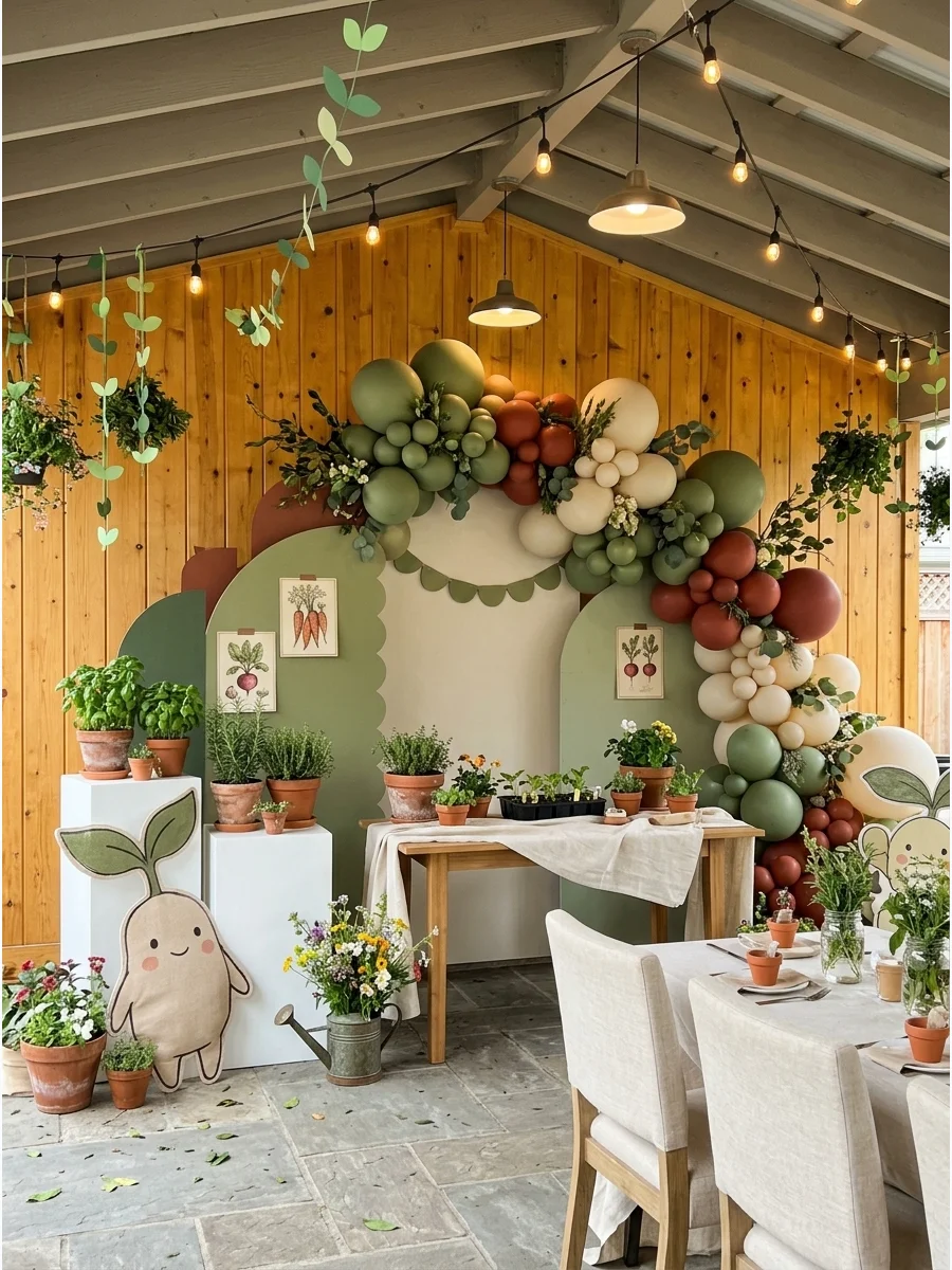 Weather Backup Plan gender neutral baby shower ideas