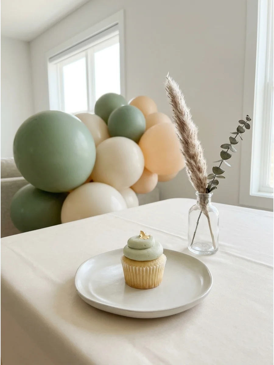 Small Party Dessert gender neutral baby shower ideas