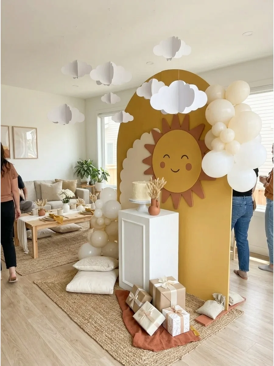 Here Comes the Son and Sunshine Baby Shower support view 1