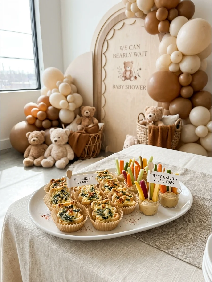 Easy Savory Snack gender neutral baby shower ideas