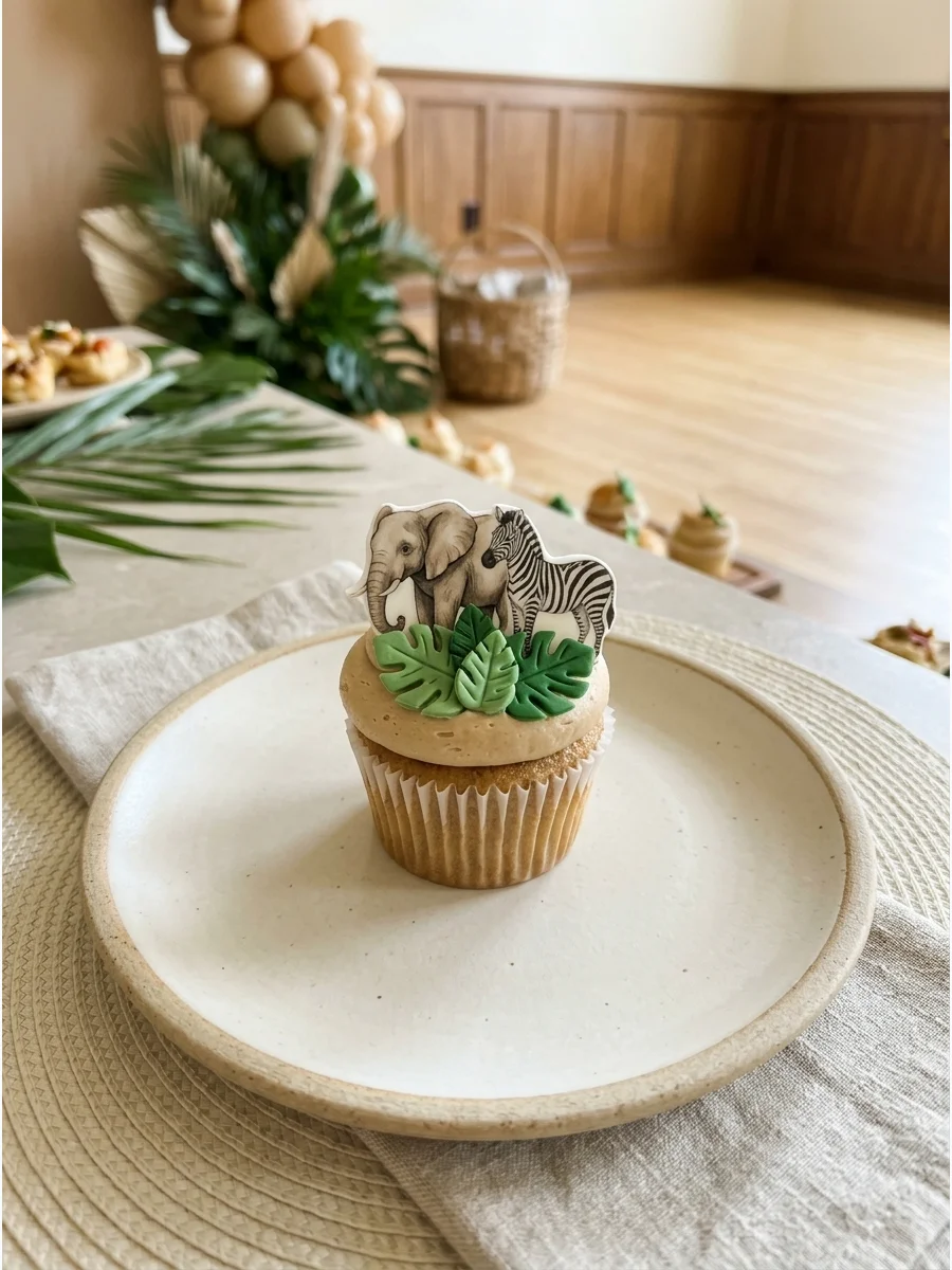 Small Party Dessert gender neutral baby shower ideas