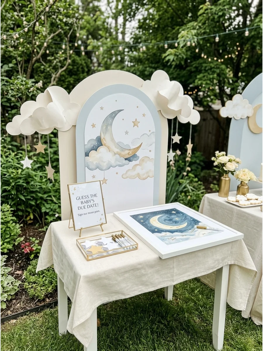 Easy Guest Game gender neutral baby shower ideas