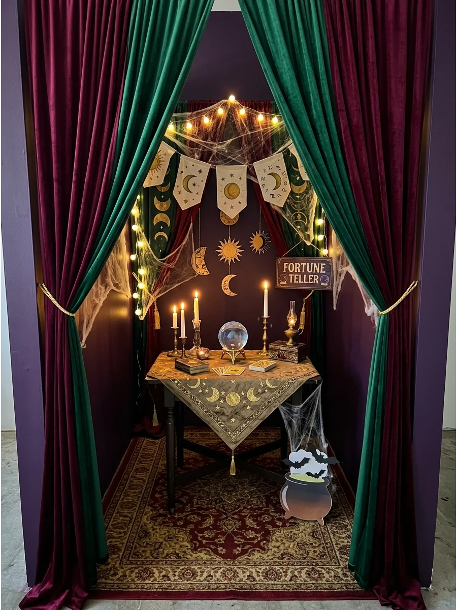 Entry Detail halloween backdrop ideas