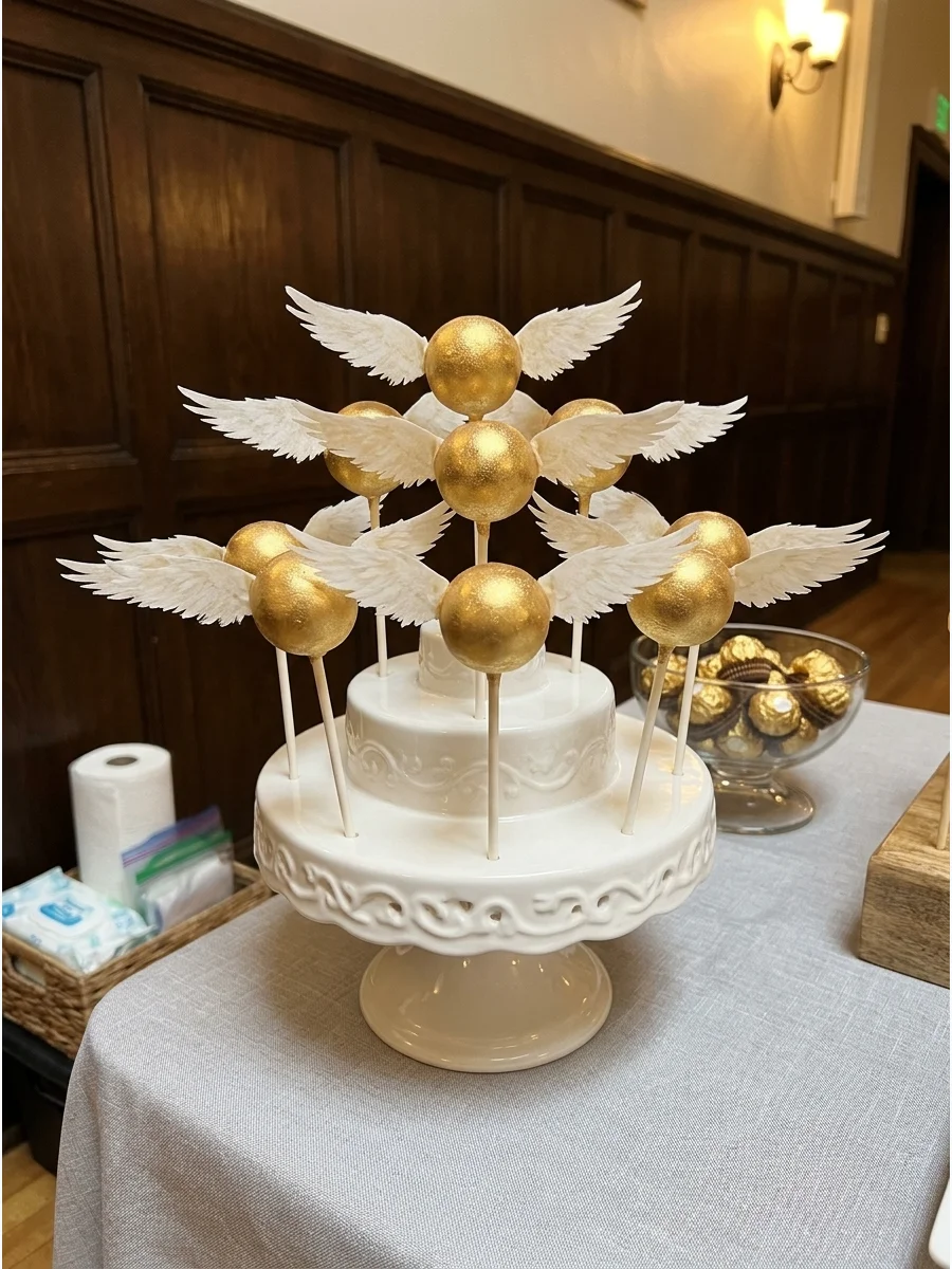 Simple Cleanup Station harry potter baby shower ideas