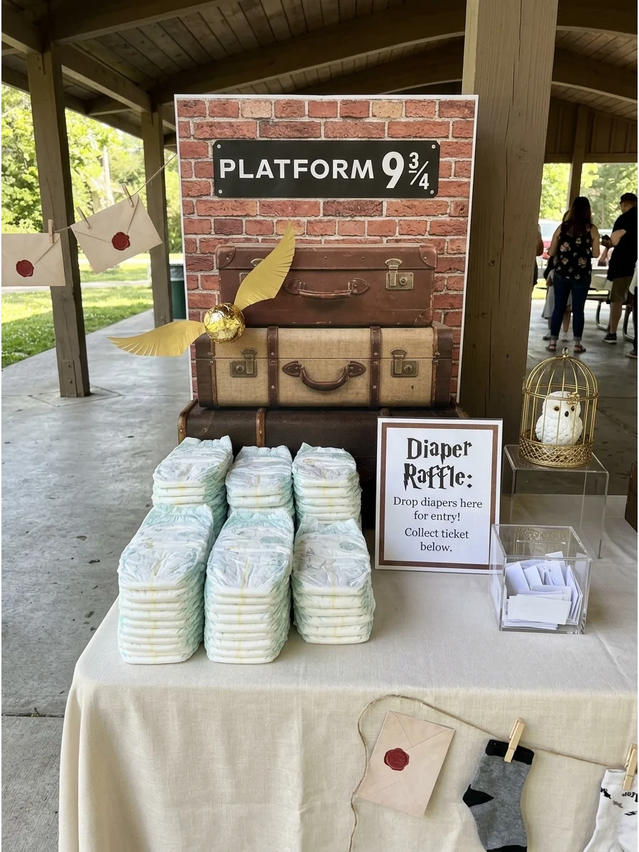 Budget Theme Feature harry potter baby shower ideas