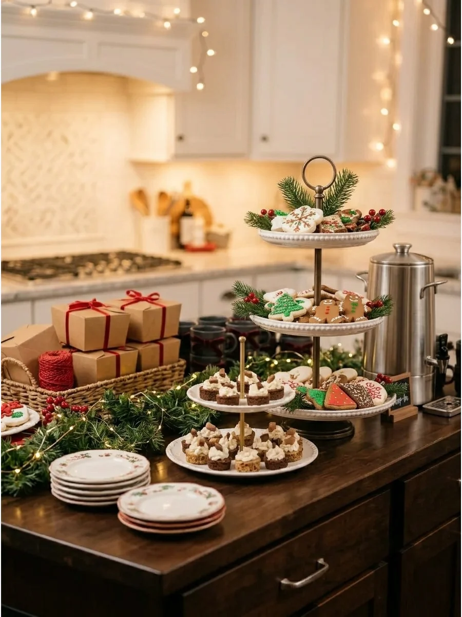 Host a Christmas Drop-In Dessert Party support view 1