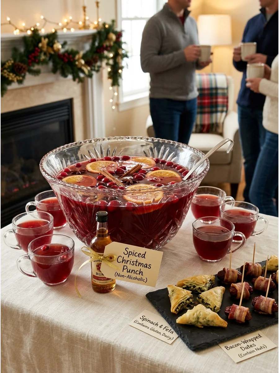 Easy Savory Snack Hosting christmas party