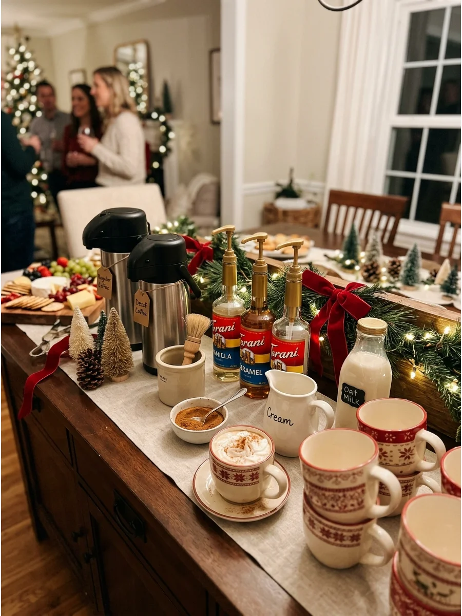 Small Party Dessert Hosting christmas party