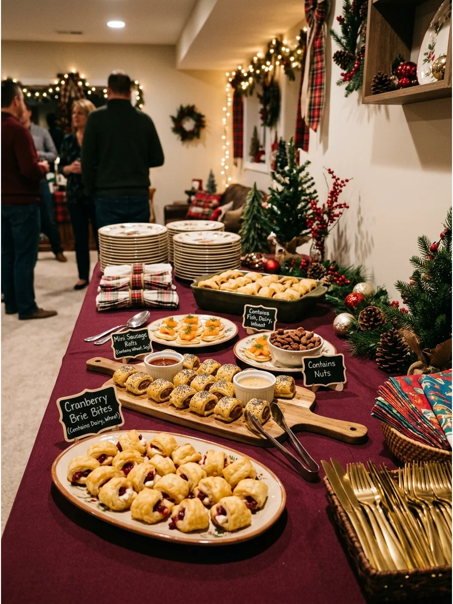 Easy Savory Snack Hosting christmas party