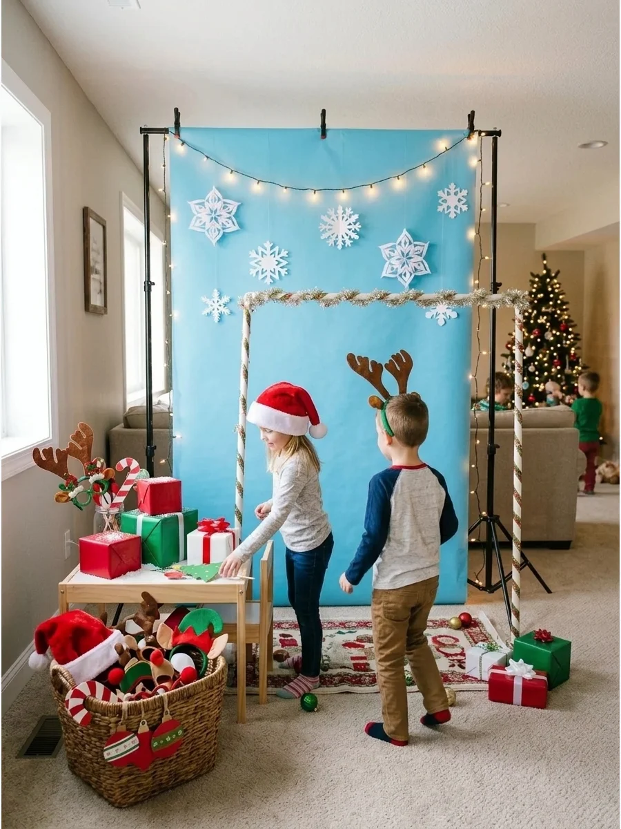 Christmas Photo Booth for Kids support view 1