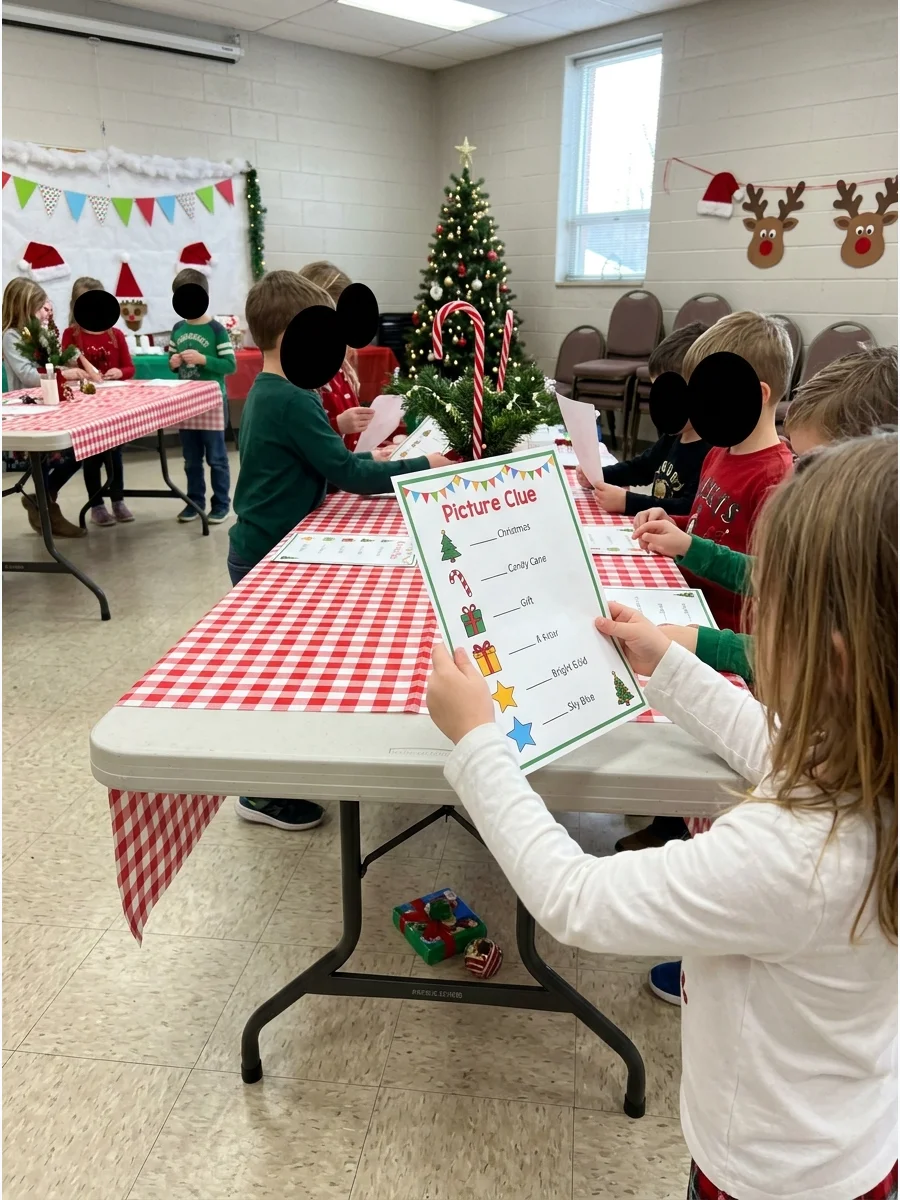 Hands-On Activity kids christmas party