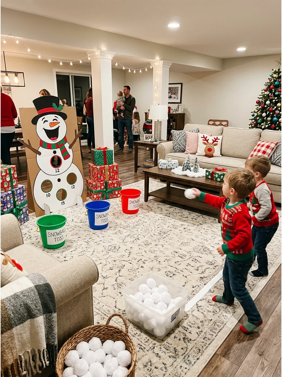 Comfortable Seating Plan kids christmas party