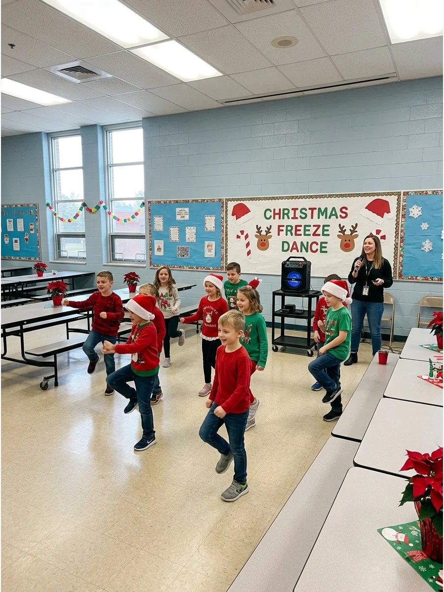 Weather Backup Plan kids christmas party