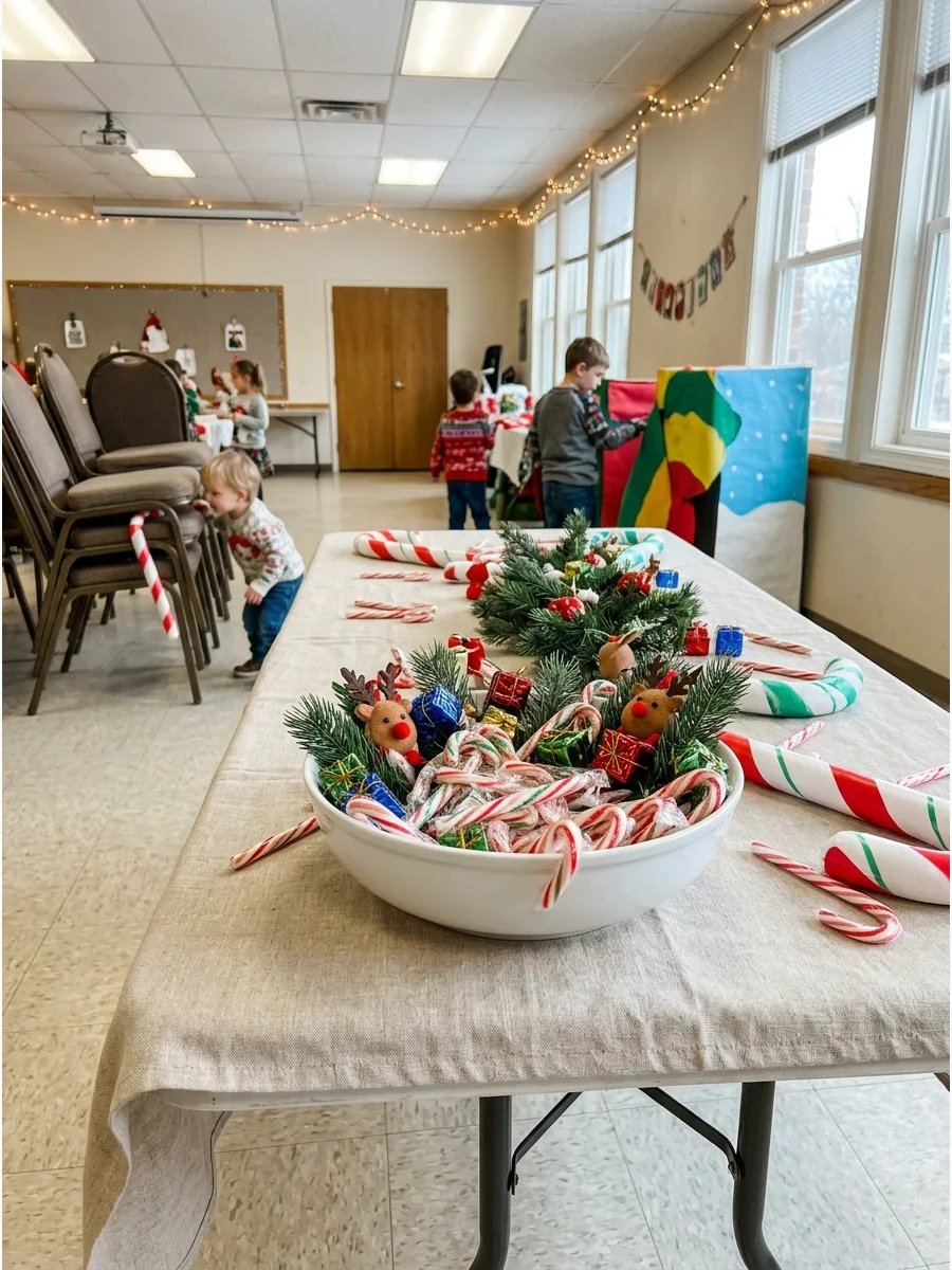 Budget Theme Feature kids christmas party