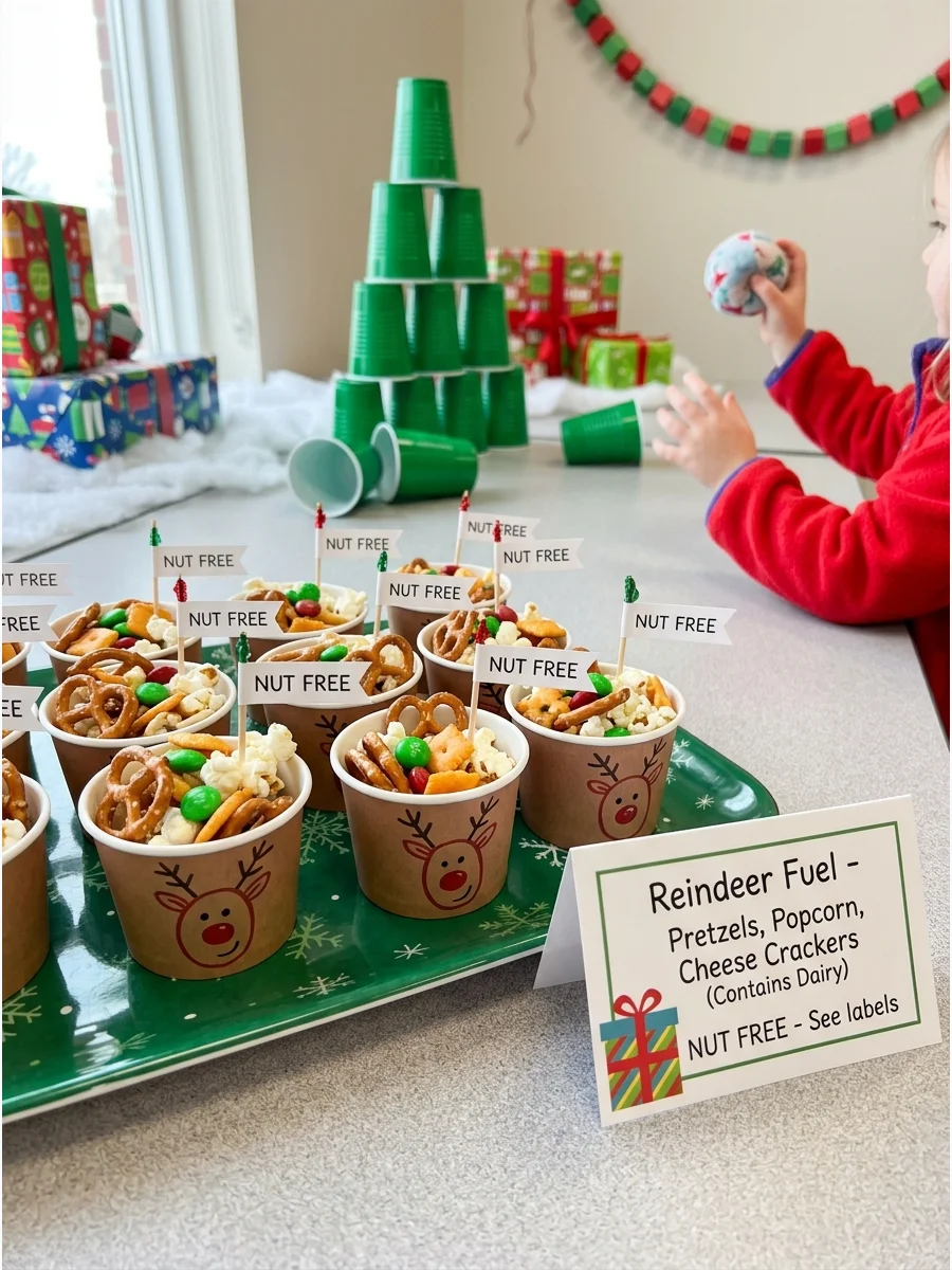 Easy Savory Snack kids christmas party