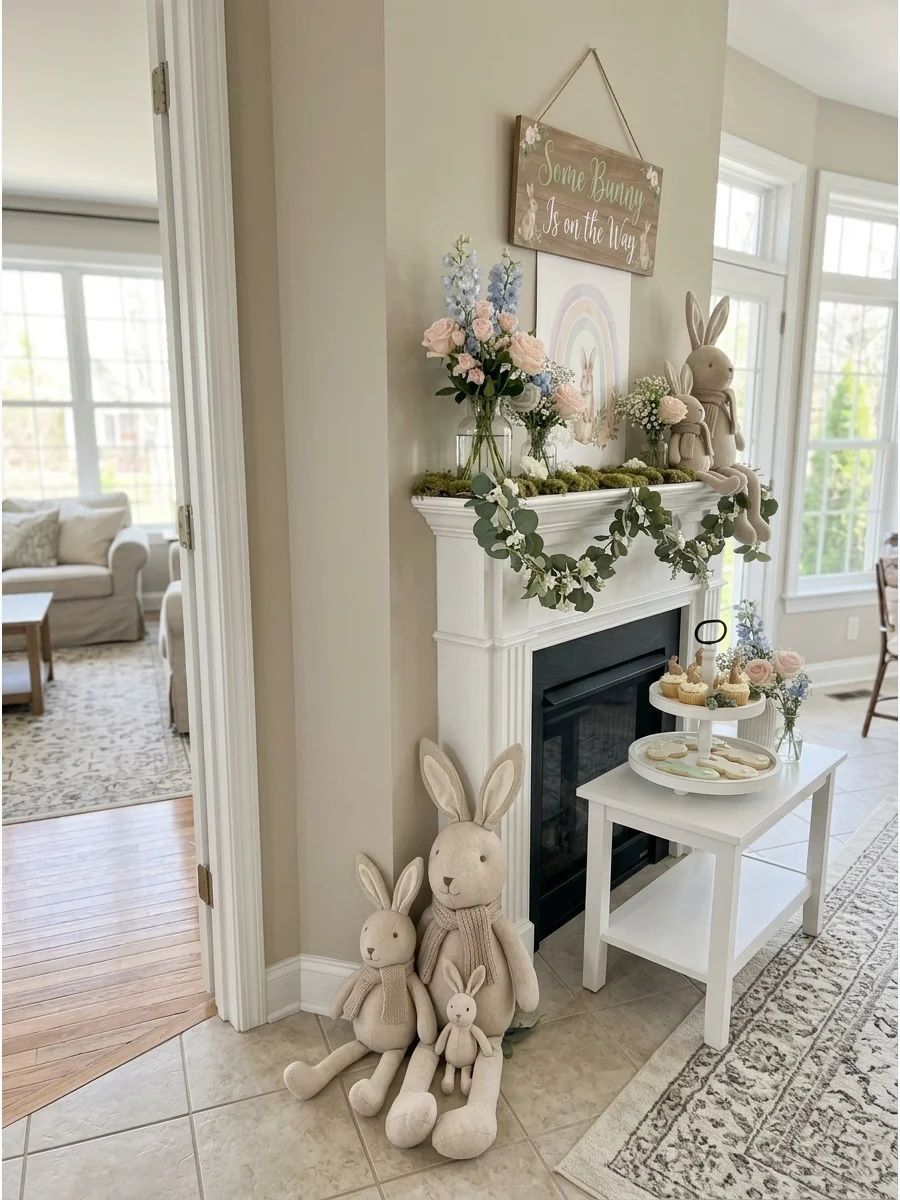Some Bunny Is on the Way Baby Shower support view 1