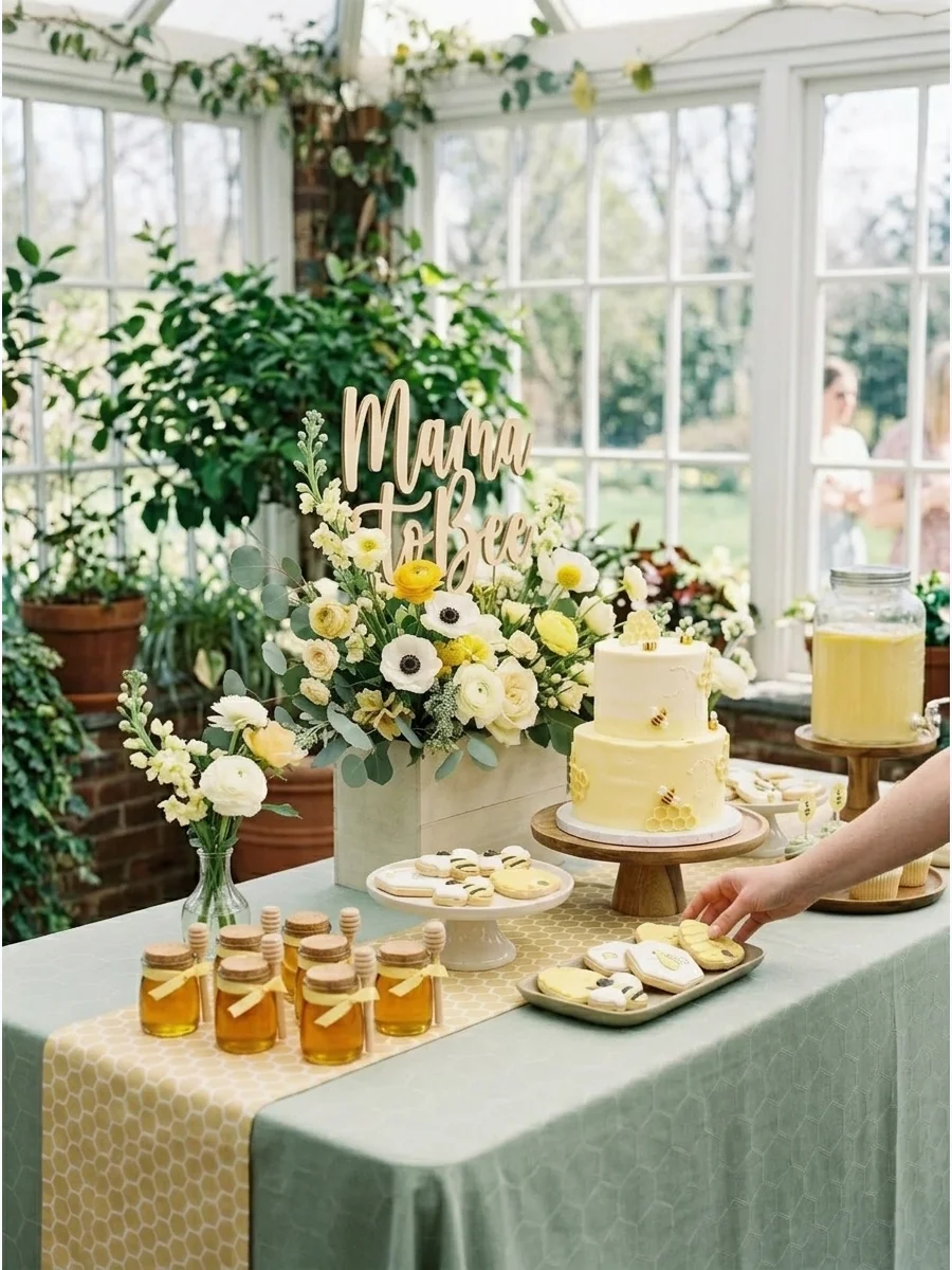 Mama to Bee Spring Baby Shower support view 1