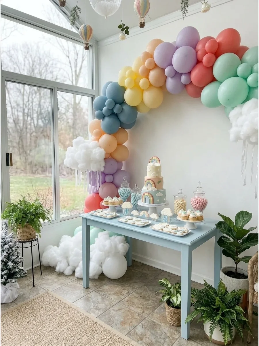 Over the Rainbow March Baby Shower support view 1