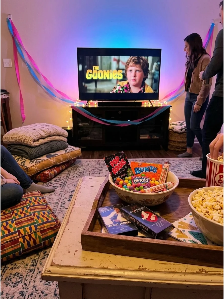 1980s Movie Night support view 1